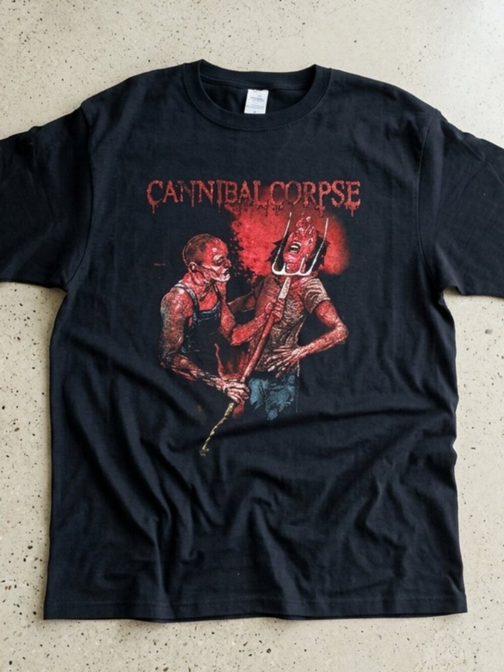 Cannibal Corpse Shirt, Death Metal Graphic Tee, Heavy Metal Rock T-Shirt